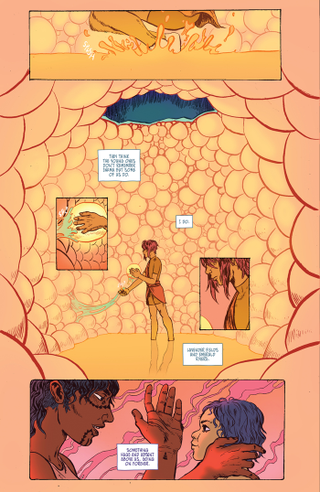 Illustration for article titled Here's An Exclusive Look at the Psychedelic Apocalypse of New Image Series Prism Stalker